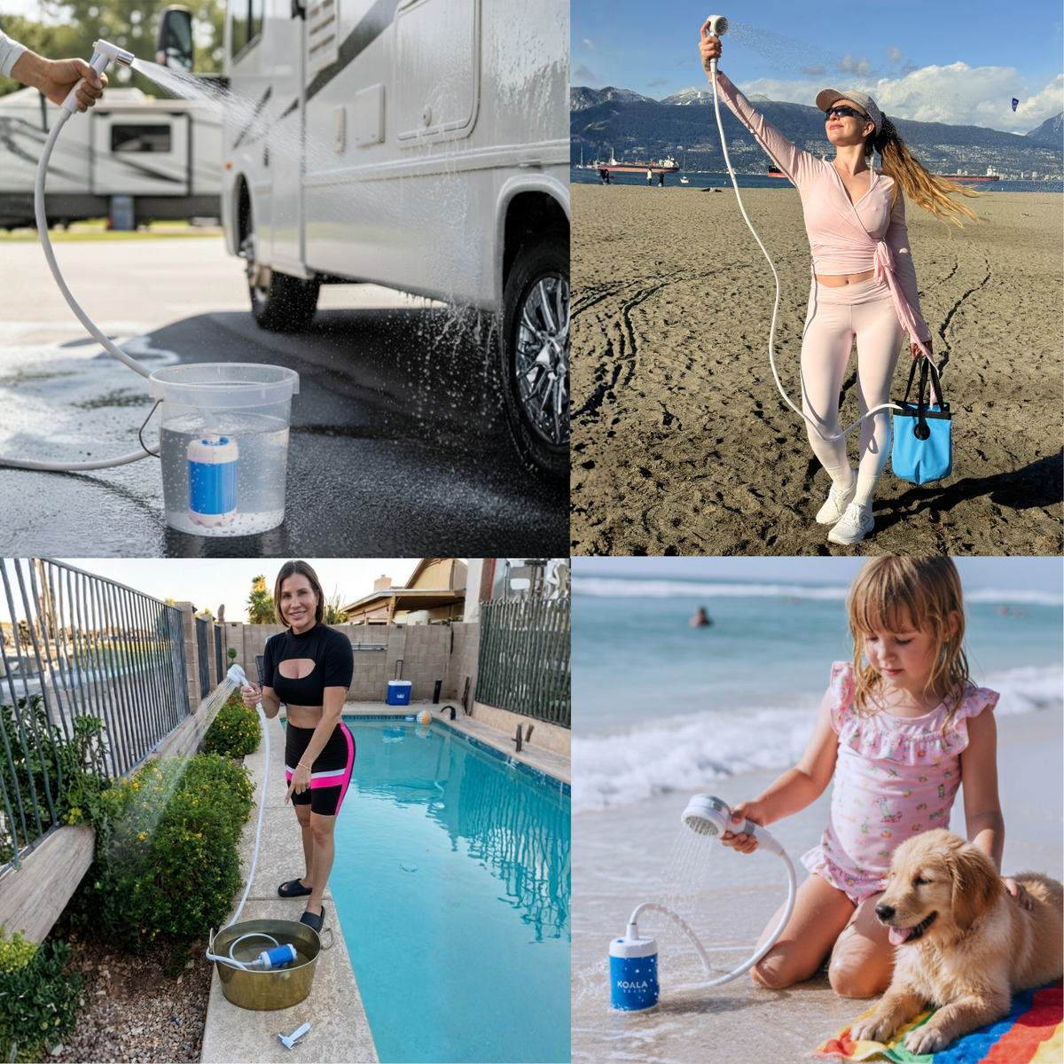 Essentra Gear™ Portable Shower Kit